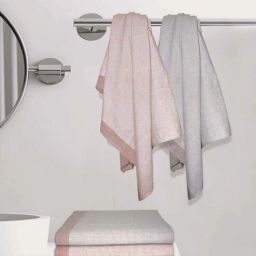 athom living Multicolour Cotton Striped 220 GSM Bath Towels 4 Pc-picture-9