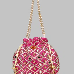 n a purse Women Multicolor Potli-picture-24