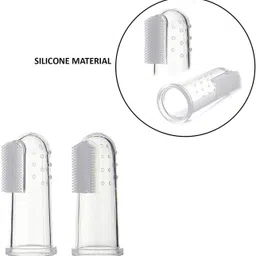 grest Baby Silicone Finger Toothbrush and Fruit Food Feeder Nibbler Pacifier Teether image 5