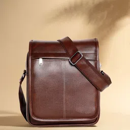 hunter Brown Men Sling Bag vintage sling bag-picture-15