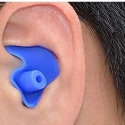 james 1 Pair Swimming Earplugs, Waterproof Reusable Silicone Swimming Ear Plug-picture-28