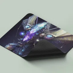 ARTOLIC Hoto crystal alien lifeform Mouse Pad for Office & Gaming Non-Slip 9x7.5 Non Slip Base Mousepad image 4