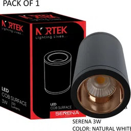 nortek Serena 3W Cylindrical Cob LedLight BlackBody RoseGold Reflector NaturalWhite Surface Ceiling Light Ceiling Lamp-picture-20