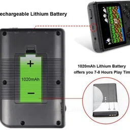 HG WORLD Sup R35X Retro 400+ Classic Video Games Portable Handheld Gaming Console 64 GB with 3.5" Screen, Contra, Turtles, Tank, Bomber Man, Aladdin, Etc image 4