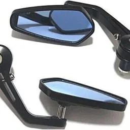 aambetraders Manual Rear View Mirror For KTM, Honda, TVS Splendor NXG, Pulsar 150, Duke 200-picture-25