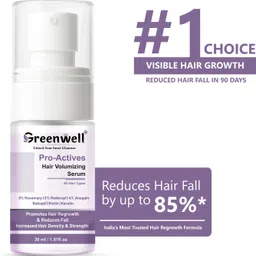 greenwell Pro-Actives Hair Regrowth Serum with 3% Rosemary, 3% Redensyl, 4% Anagain,Biotin-picture-40