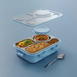 m y Kawaii Lunch box 3 Containers Lunch Box image 1