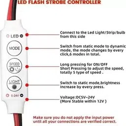 strawhat Coin Led Module Light 2 * 6 Coin(6 Colour) with Flasher for Decoration Light Electronic Hobby Kit image 2