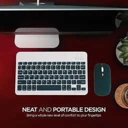 RuhZa Small & Slim Typewriter Compact Ergonomic Travel Keyboard Laptop Keyboard Replacement Key image 5