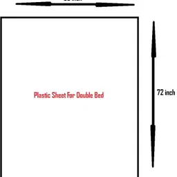 deerosita Plastic Baby Bed Protecting Mat image 5