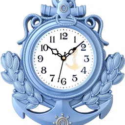 auwg Analog 31 cm X 24 cm Wall Clock image 2
