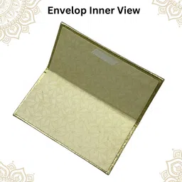 vanya creations Shagun Envelopes Gifting Cash Wedding Money, Acrylic Horse Chariot Design Fabric Envelopes image 4