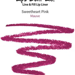 nykaa Lips Don't Lie! Waterproof Line & Fill Lip Liner -Sweetheart Pink -06 image 3