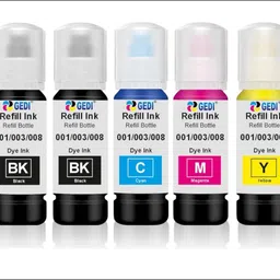 tequo 003 Refill Ink for Ep L3110,L3115,L3116,L3150,L1110, Printer Black + Tri Color Combo Pack Ink Toner-picture-11