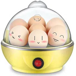 Electric Egg Boiler Poacher steamer fryer- Compact, Stylish 7 Egg Cooker Egg Cooker-image-6