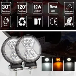 ccmm Dual-Color Lighting Mini X Mercury Light For Car Pack Of 2-33 Headlight Car LED for Chevrolet (12 V, 55 W) image 5