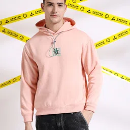 the indian garage co. Men Full Sleeve Printed Hooded Sweatshirt-picture-11