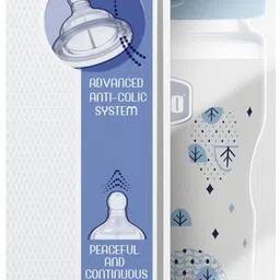 chicco Wellbeing Pp Bottle 250Ml Blue Fast Flow - 250 ml-picture-21