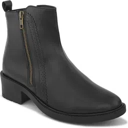 roadster RODW137-Black Boots For Women image 2