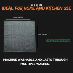 gorlen 350-pk5 Wet and Dry Microfiber Cleaning Cloth image 2