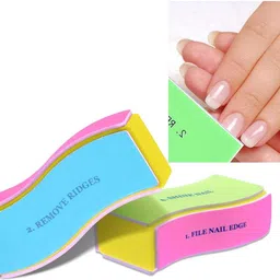 myeong 4-Sided Nail Buffer/Shiner/Filer for Manicure Shiner & Filer-picture-20