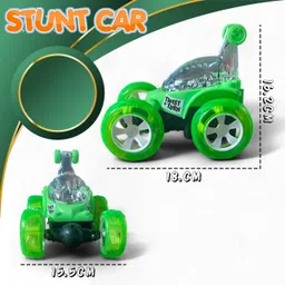 smart boy 9802-STUNT CAR -GREEN image 3
