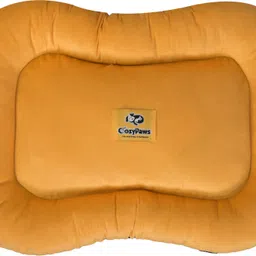 cozypaws Dog & Cat Washable Beds for Indoor Pets & Puppy, C6-ARDB-06-Yellow M Pet Bed-picture-14
