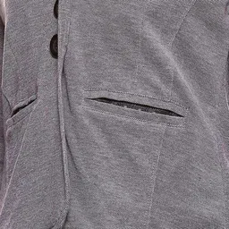 campus sutra Women Solid Single Breasted Casual Blazer image 5