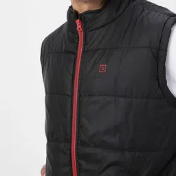 urbano fashion Men Solid Puffer Jacket image 5