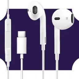 Type C Handsfree with Mic for X80 Pro 5G/V23 5G/Y16/Y56 5G/Y36 5G/T1Pro[23] Wired Headset-image-31