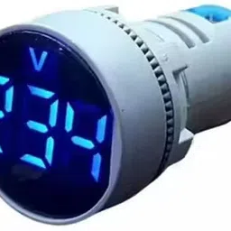 buyably Voltmeter Lights Tester Measuring Range 60-500V AC, 22 mm (Blue) Digital Voltage Tester image 2