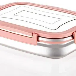 forsquare Stainless Steel Leak-Proof Lunch Box 800ml (Pink) 1 Containers Lunch Box-picture-27