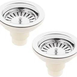 ruhe Kitchen Sink Plastic Pop-Up Strainer image 1