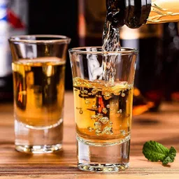 wanzhow (Pack of 6) Premium Heavy Base Mini Shot Glasses For Whisky Liqueur Spirits Vodka Taquila Glass Set Shot Glass-picture-22