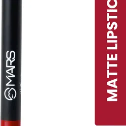 mars Won't Budge Won't Smudge Non Transfer Lip Crayon With Sharpner Lipstick image 2
