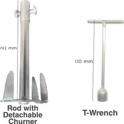 pro MADHANI CAPACITY 10 TO 7 KG Butter Maker Churn image 3