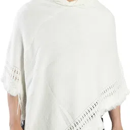 life and style Wool Blend Poncho image 5