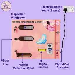 vp industries Sanitary Pad Dispensing Machine Vending Machine image 3
