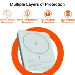 muvtech 5000 mAh Slim Pocket Size Power Bank image 4