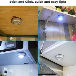 mapperz LED Battery-Powered Wireless Night Light for Closets | Cabinets (Pack of 2) Smart Tube Light image 5