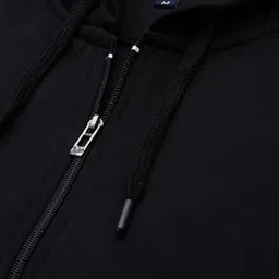 adbucks Men Full Sleeve Solid Hooded Sweatshirt image 5