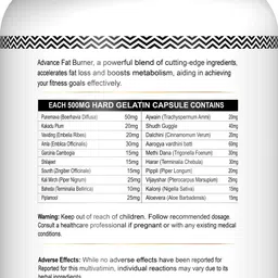 7 days natural Advance Fat Burner Capsule image 3