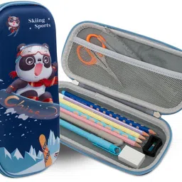 rv mart Panda Nature Art Canvas Pencil Box image 2