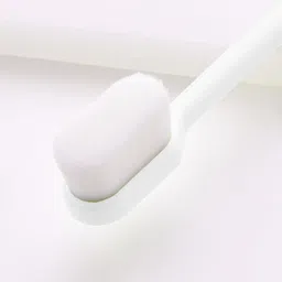 blare Ultra Soft Toothbrush For Sensitive Gums, Manual Toothbrush with 10000 Soft Floss Bristle for Gum Care (White Flat) Ultra Soft Toothbrush image 2