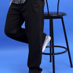 highlander Men Boot-Leg Mid Rise Black Jeans-picture-28