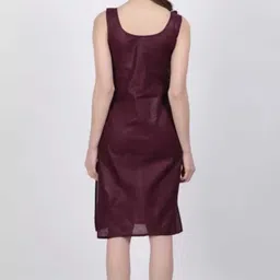 lucknowi Women Maroon Camisole image 2