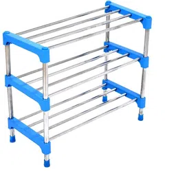 futuregadgets Multipurpose Racks for Storage Books Steelness Steel Rack Metal Open Book Shelf image 2