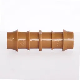 vasudha irrigation 16 MM JOINTER / CONNECTOR GRAY COLOUR 100 PIC Drip Irrigation Kit image 4