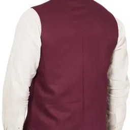 wagreoutfit Solid Men Waistcoat image 2