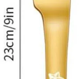 oicia Gold Dinner Knives, 9-Inch Butter Spreader Knives, Table Knives, food knives Stainless Steel Steak Knife Set image 2